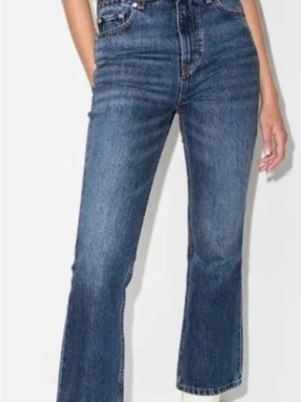 Ganni Cropped Jeans